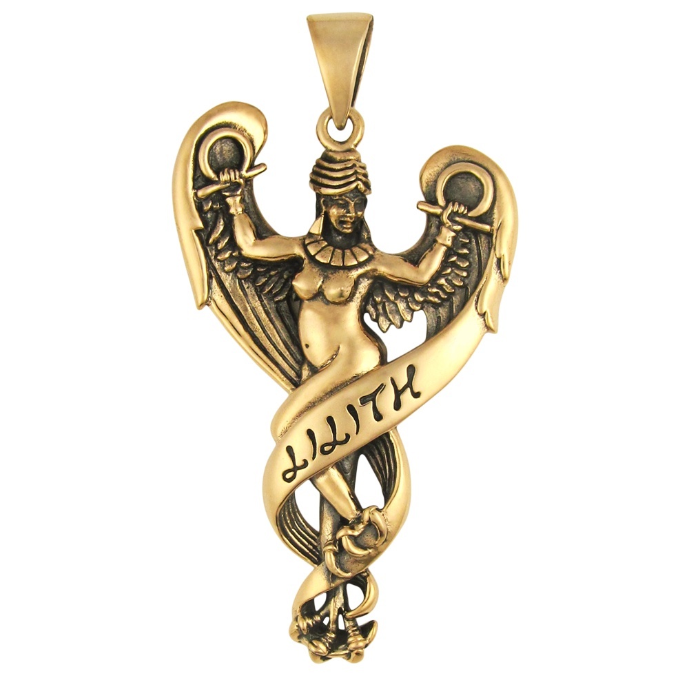 [14150405338] Bronze Lilith Pendant