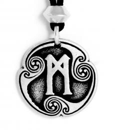 [71151313320] Mannaz Necklace
