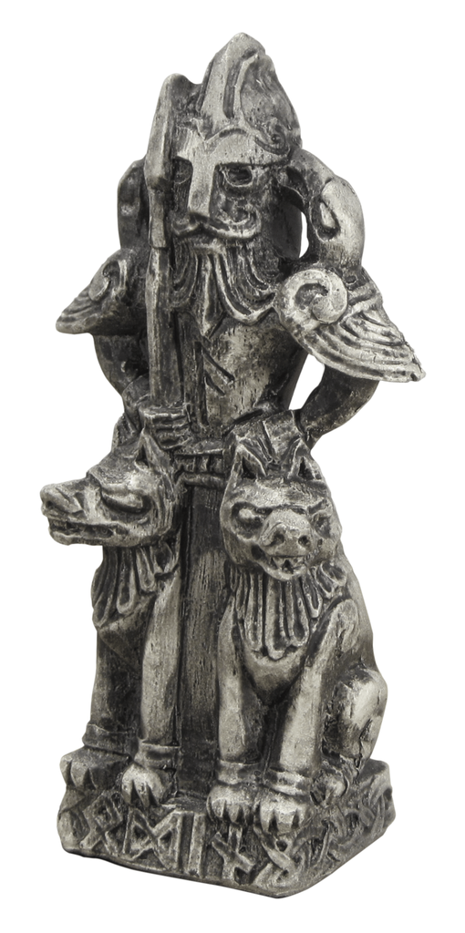 [141303042011] Odin Figurine (stone)