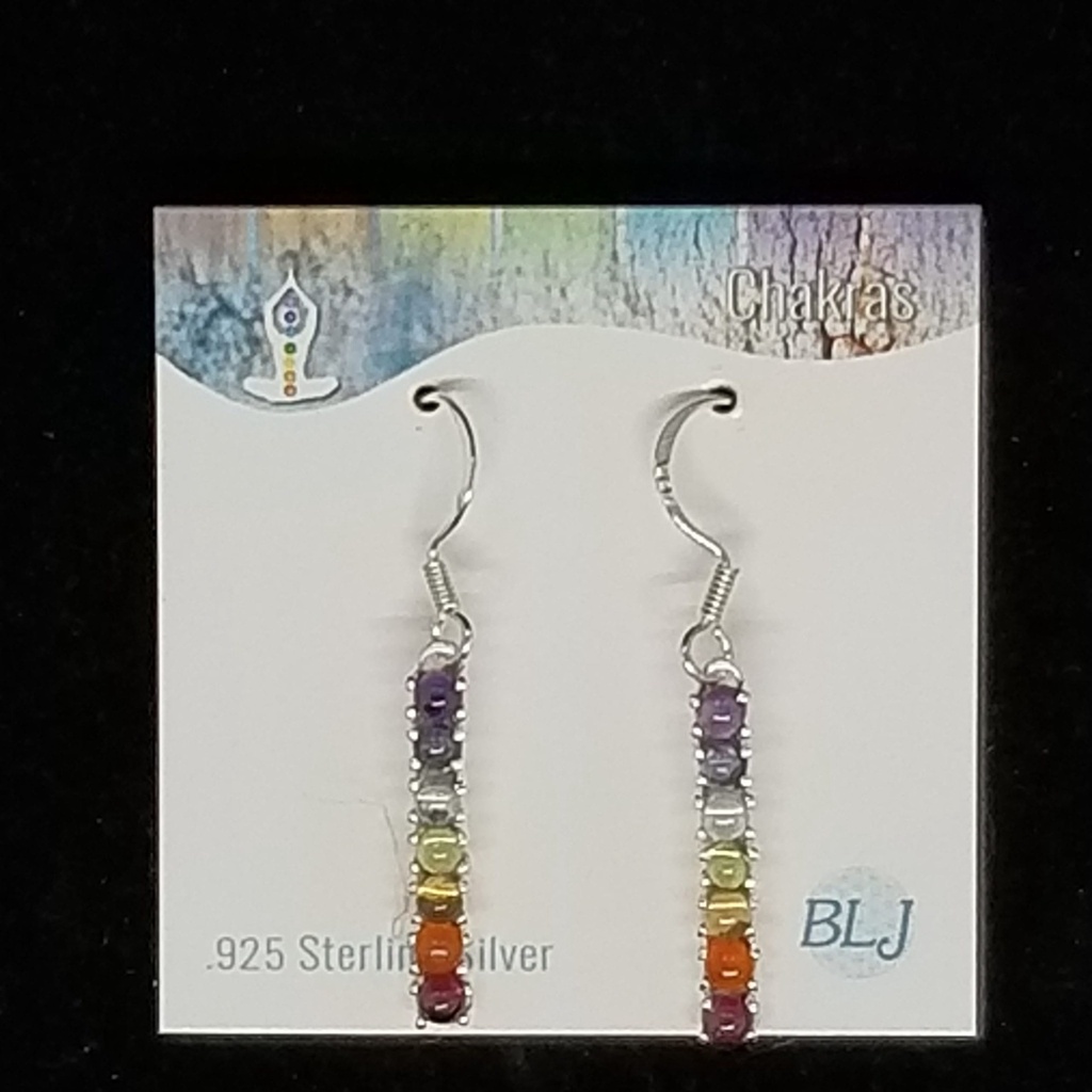 Drop Chakra Earrings