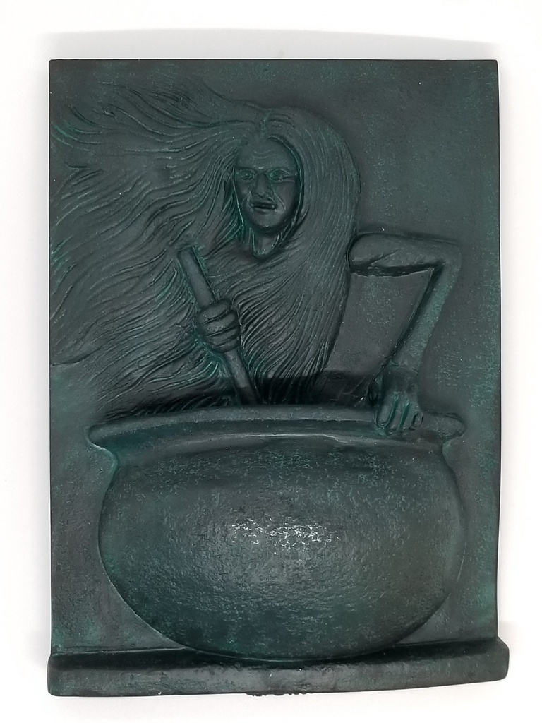 [5713027574] Baba Yaga Plaque