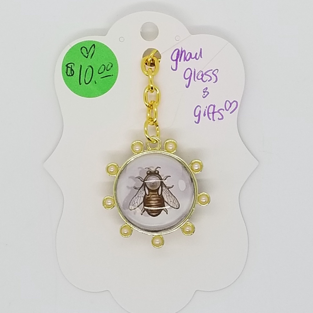 [50150901167] Pokey Bee Keychain