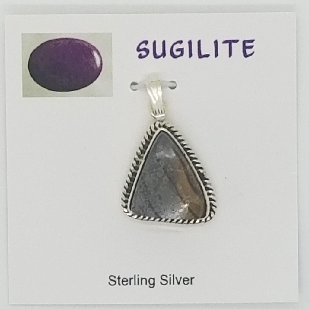 [12150402164] Sugilite Pendant