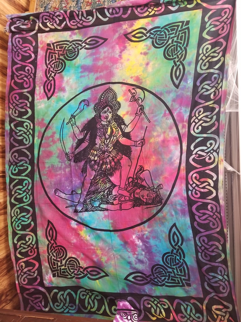[1623010111] Goddess Kali Tapestry