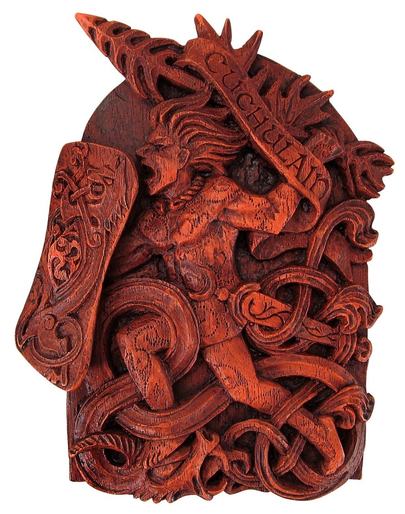 [141302055111] Cuchulain Plaque