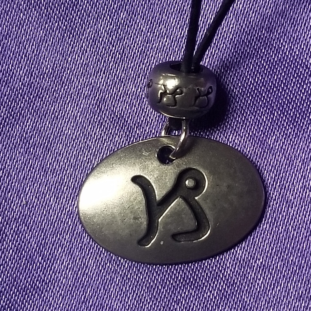[241504130195] Capricorn Necklace