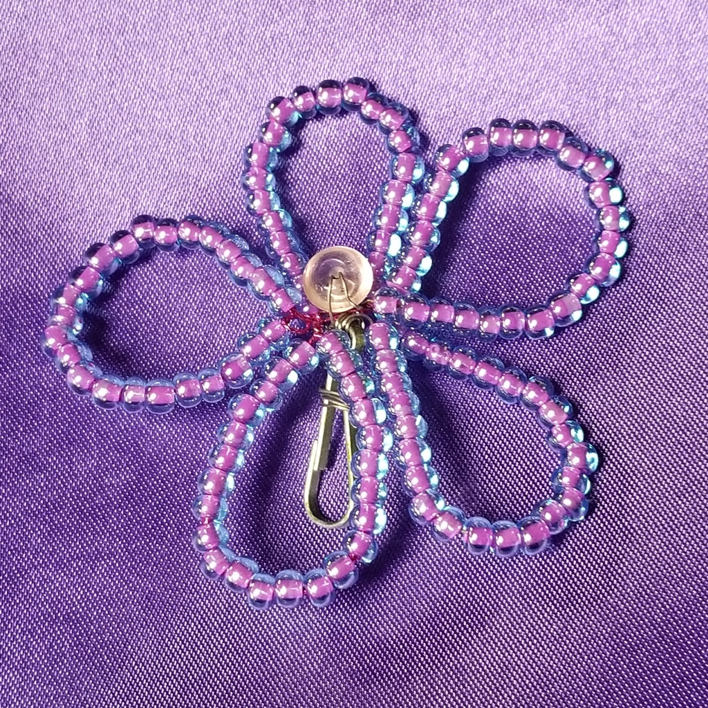 Beaded Flower Accessory