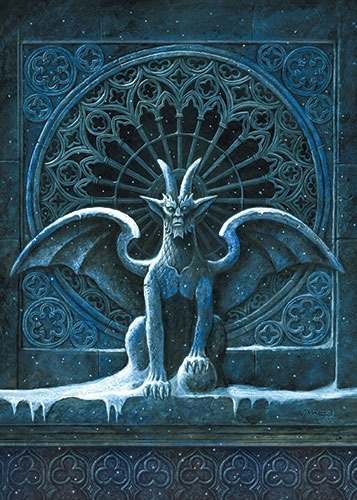 [2504035714] Winter Guardian Greeting Cards