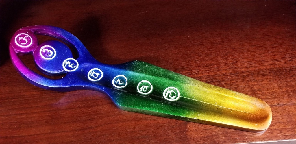 [1731010711] Chakra Goddess Incense Burner