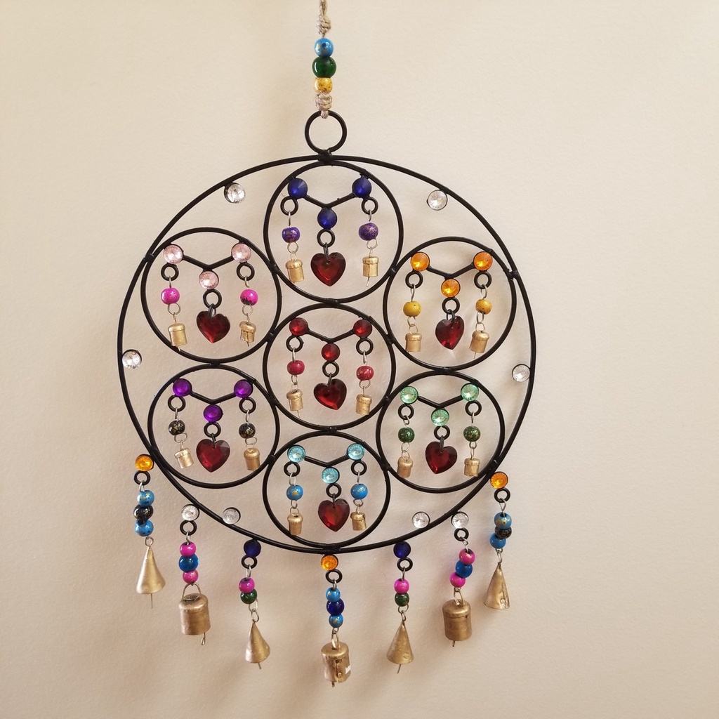 [1613071807] Iron Circles Windchime